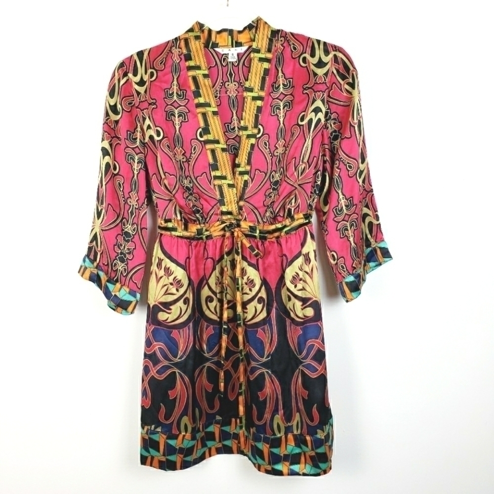 Cabi 100% Silk Erte Draw String Top Size Small - image 1